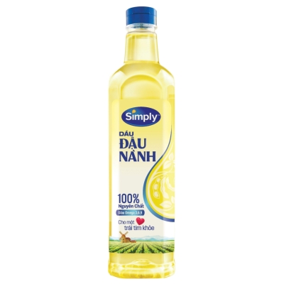 Dầu ăn Simply đậu nành 1Lít 