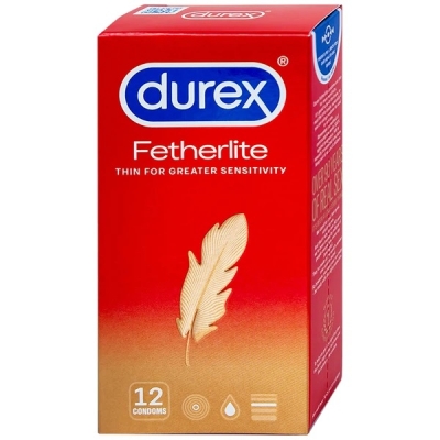 Hộp 12 cái BCS siêu mỏng Durex Fetherlite