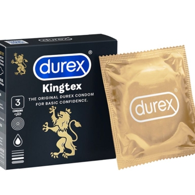 Hộp 3 cái BCS Durex Kingtex