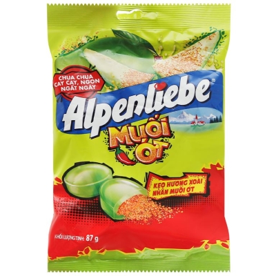 Kẹo alpenliepe vị muối