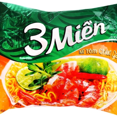 Mì gói 3 miền tôm chua cay 65gr