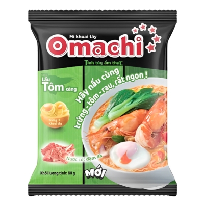 Mì gói Omachi Tôm chua cay 80gr