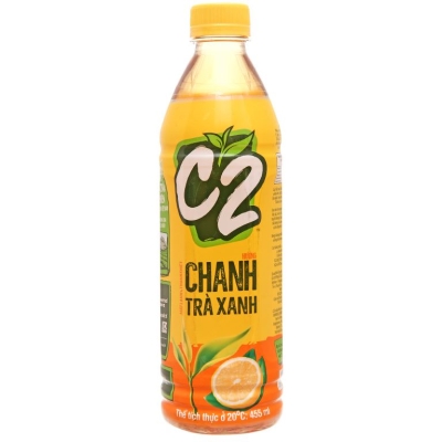 Trà C2 Vị chanh 455ml