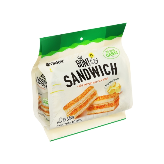 Bánh Bon Sanwich sợi thịt gà