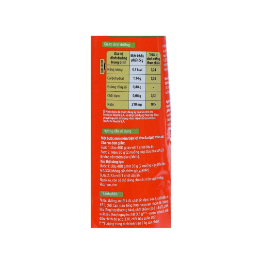 Dầu hào Maggi 350gr