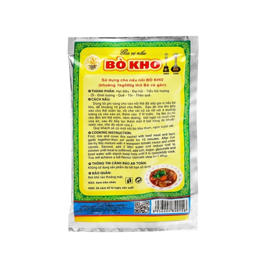 Gia vị hầm bò kho Thiên Thành