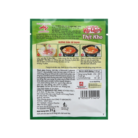 Gia vị kho thịt Ajiwit