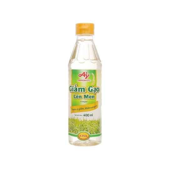 Giấm gạo Ajinomoto Lisa 400ml 