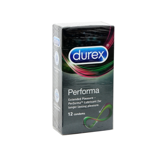 Hộp 12 BCS Durex Performa kéo dài thời gian