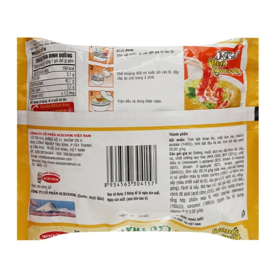 Miến Phú hương Lẩu thái 66gr