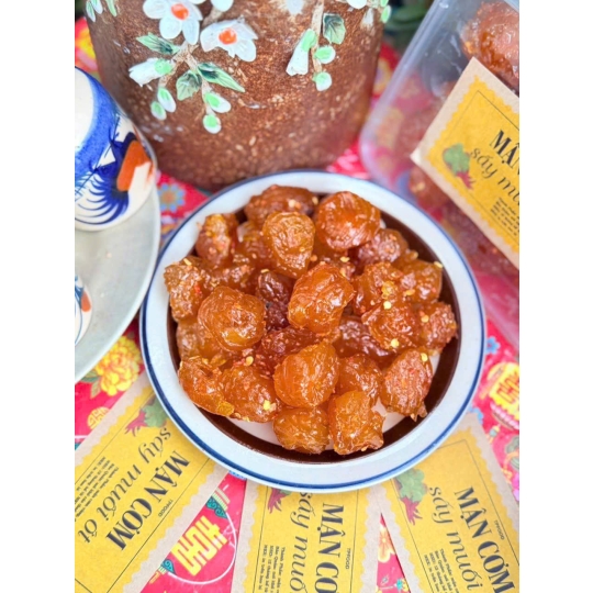 Mận cơm sấy muối ớt 500g 