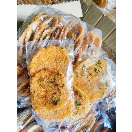 Cơm cháy đáy nồi mắm hành 