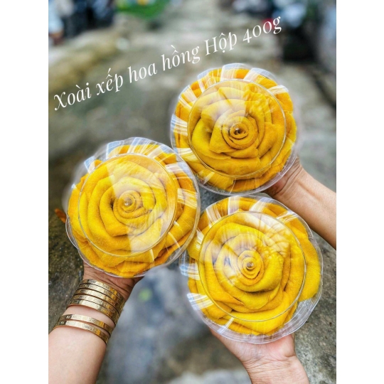 Xoài xếp hoa 400g 